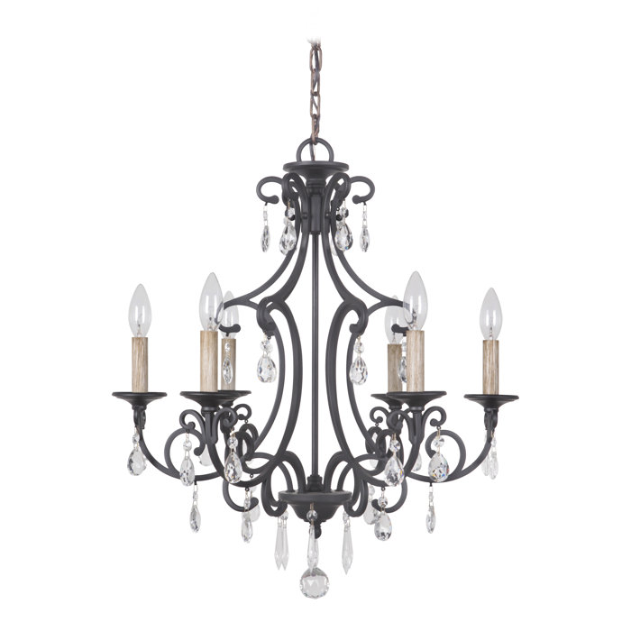 Astoria Grand Vanderbilt 6 Light Dimmable Classic / Traditional